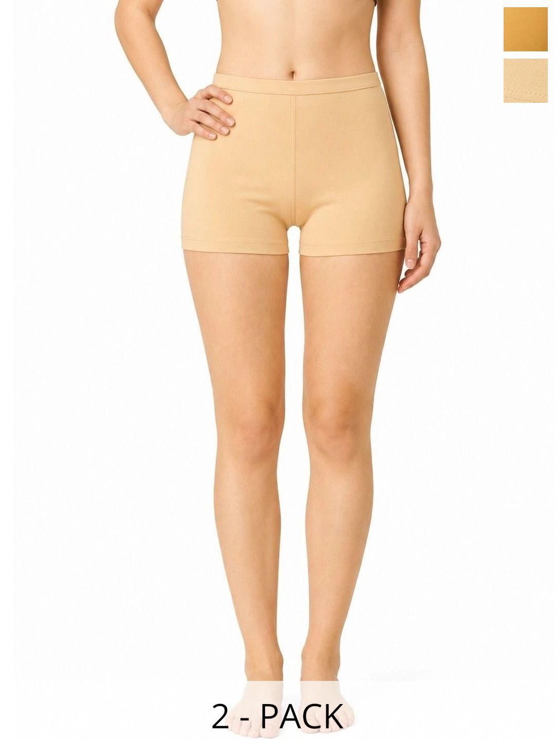 Trazeno Women Pack of 2 Boy Shorts-picture-54