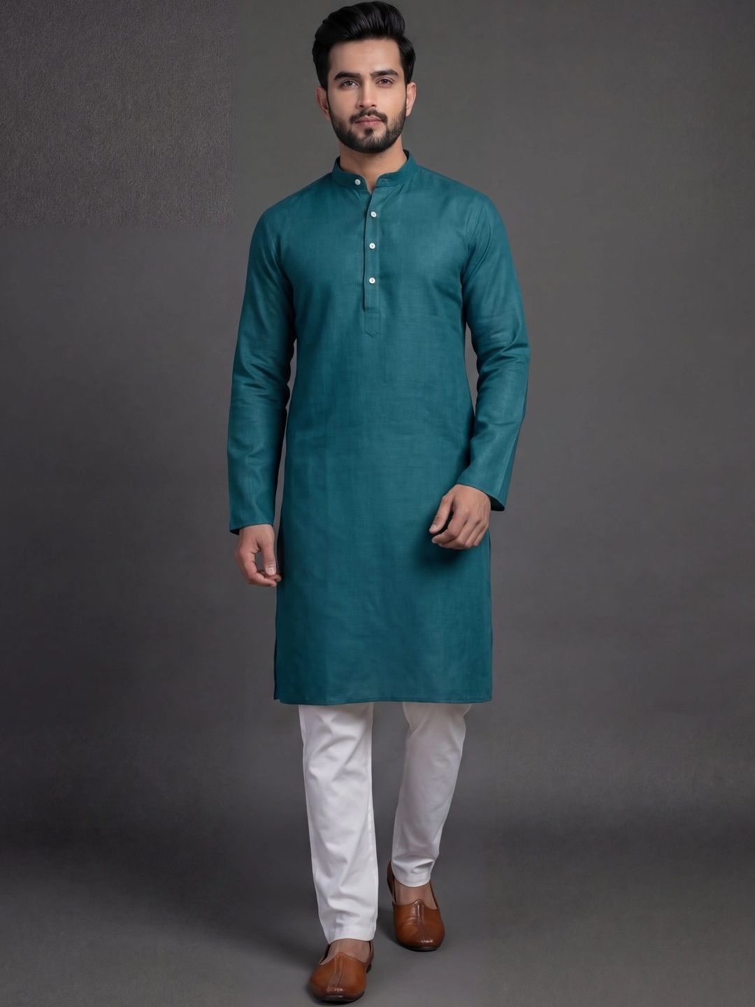 Tibra Collection Men Regular Kurta with Pyjamas-picture-18