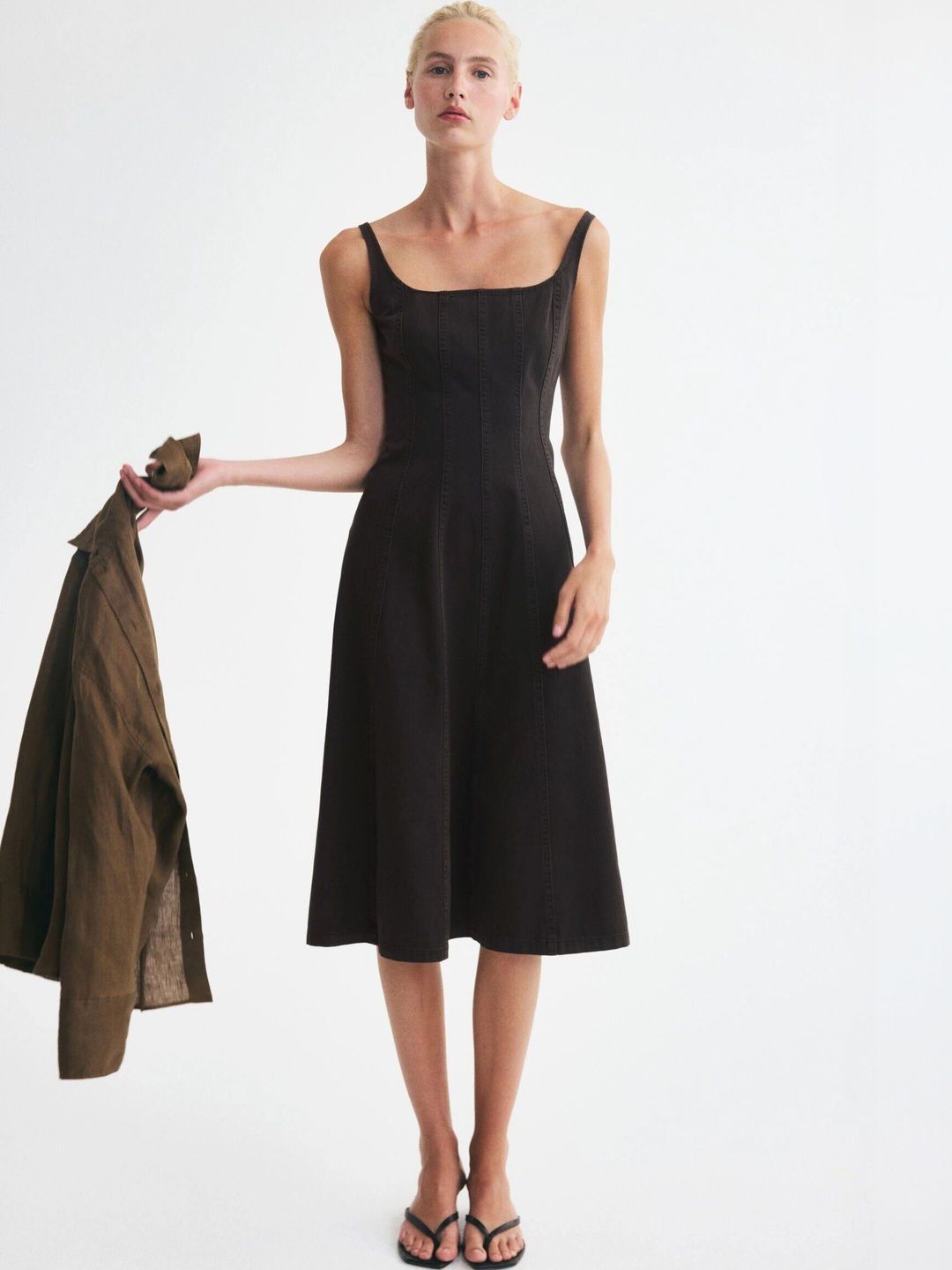 H&M A-Line Midi Dress-picture-32