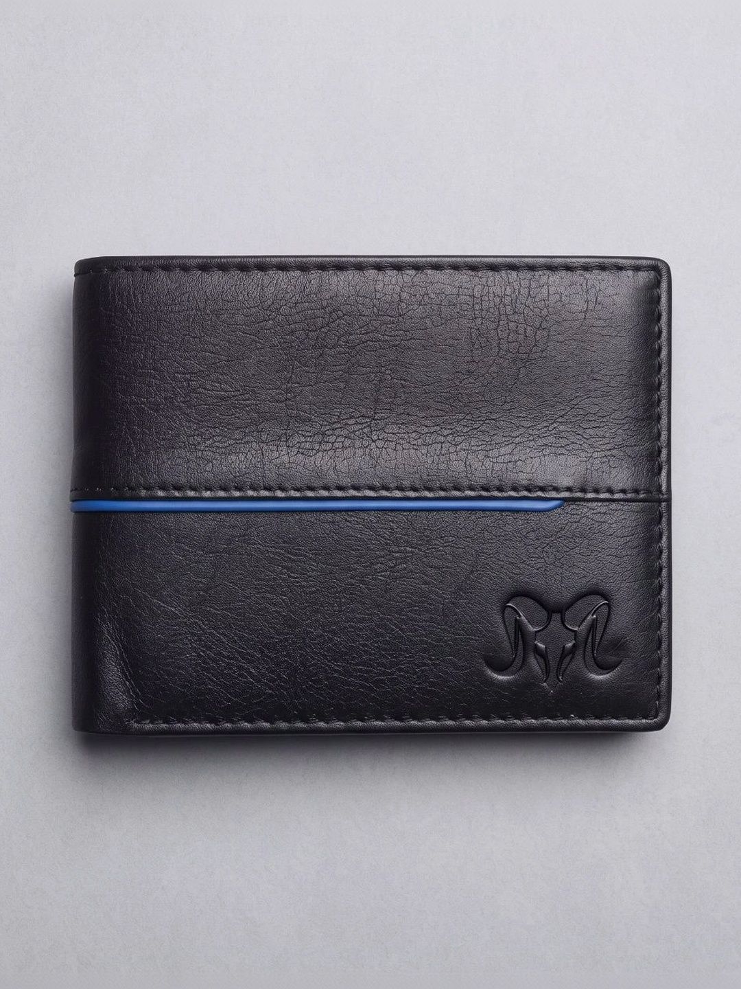Aries Men Leather Two Fold Wallet-image-11