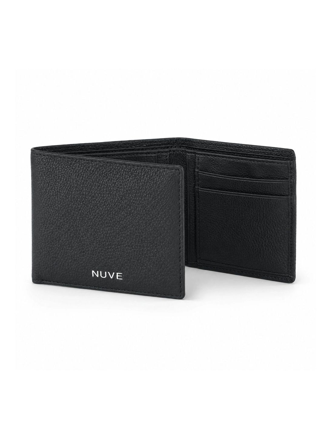 NUVE Men Textured Leather Two Fold Wallet-picture-43