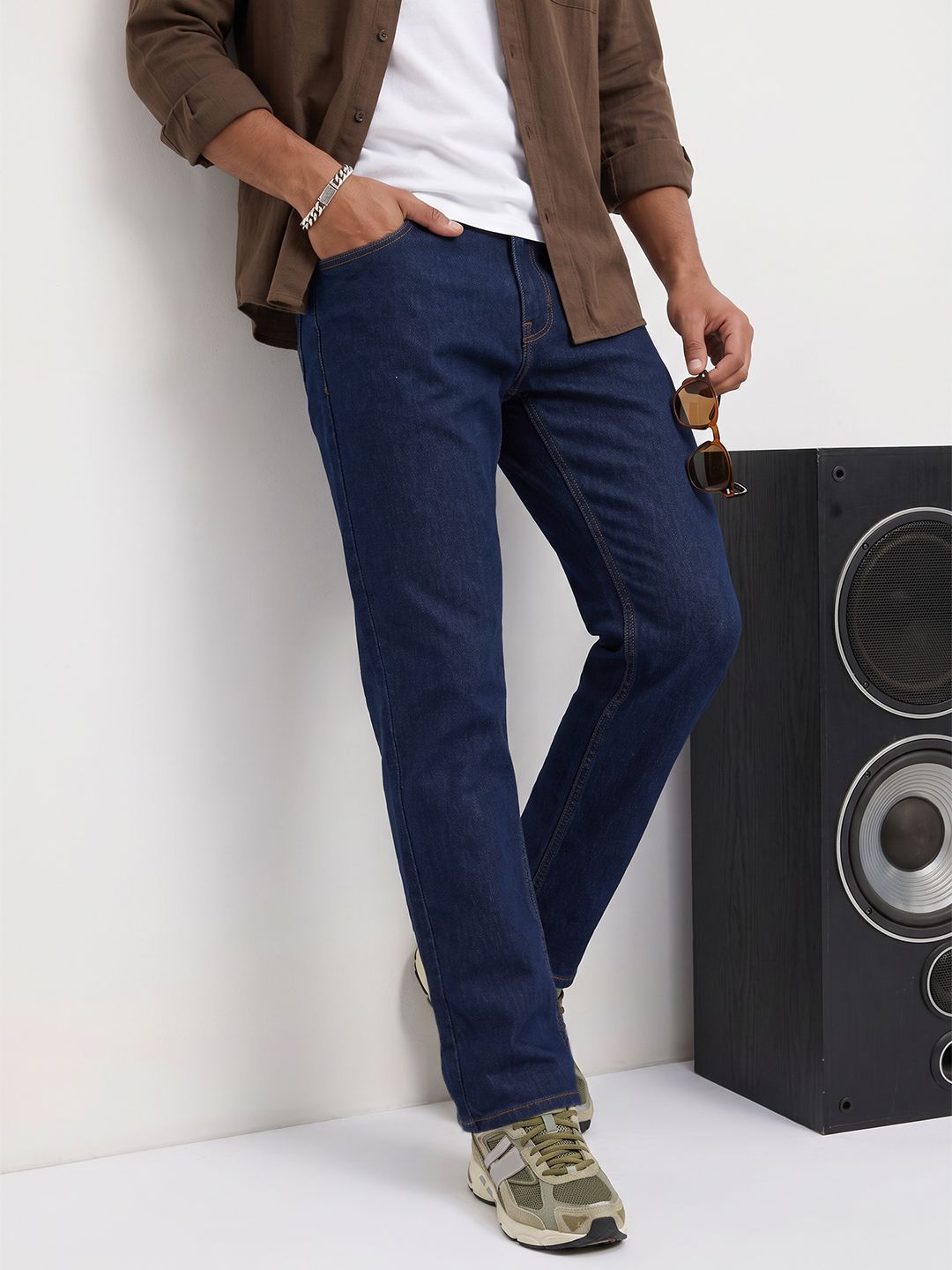 The Roadster Life Co. Men Slim Fit Stretchable Jeans-picture-31