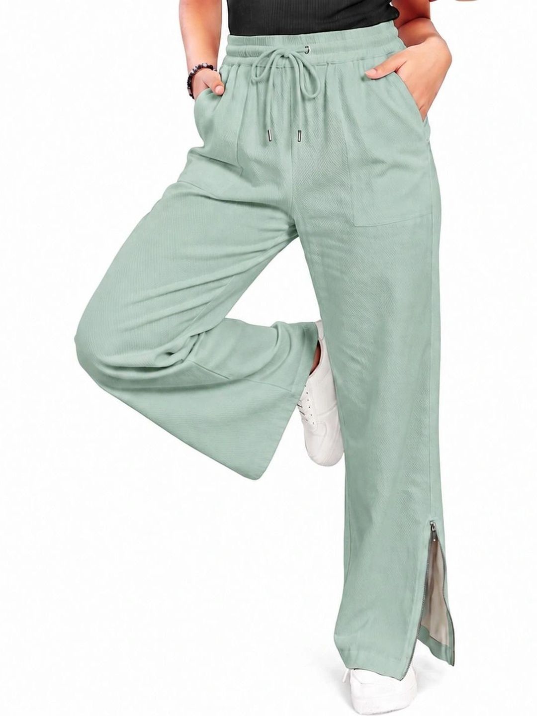 UNOseven Girls Smart Easy Wash Trousers-picture-45
