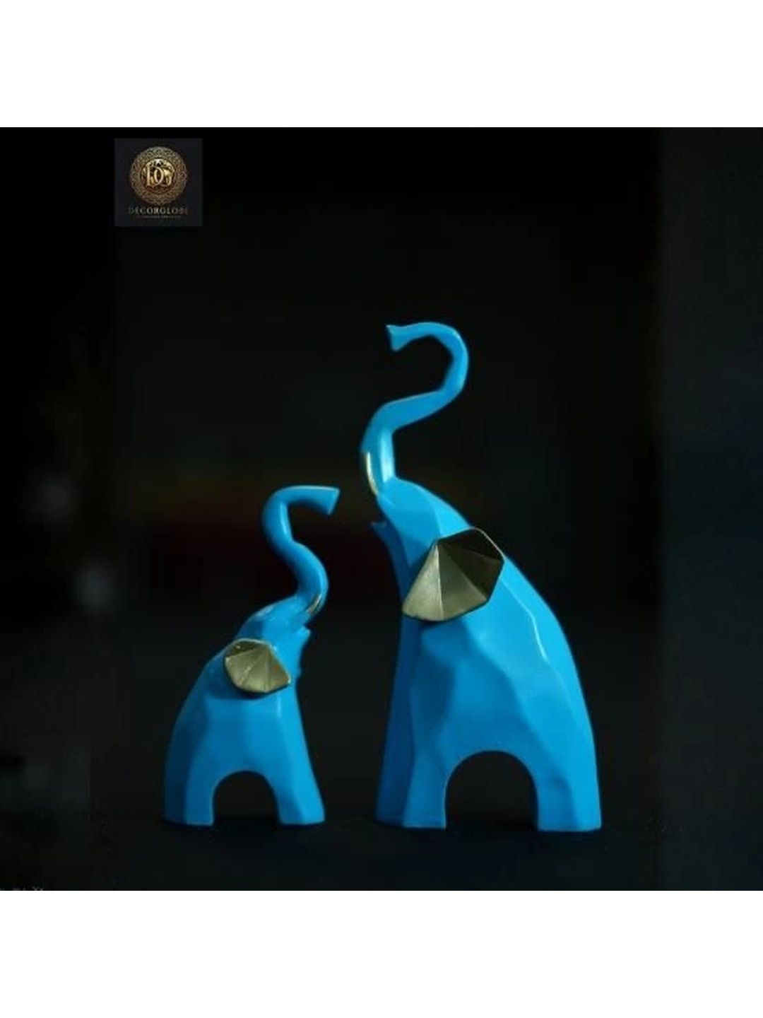 DecorGlobe Blue Figurine Showpiece-picture-16