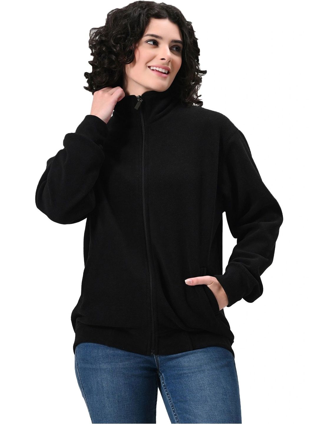 BAESD Women Woollen Lightweight Open Front Jacket-picture-29