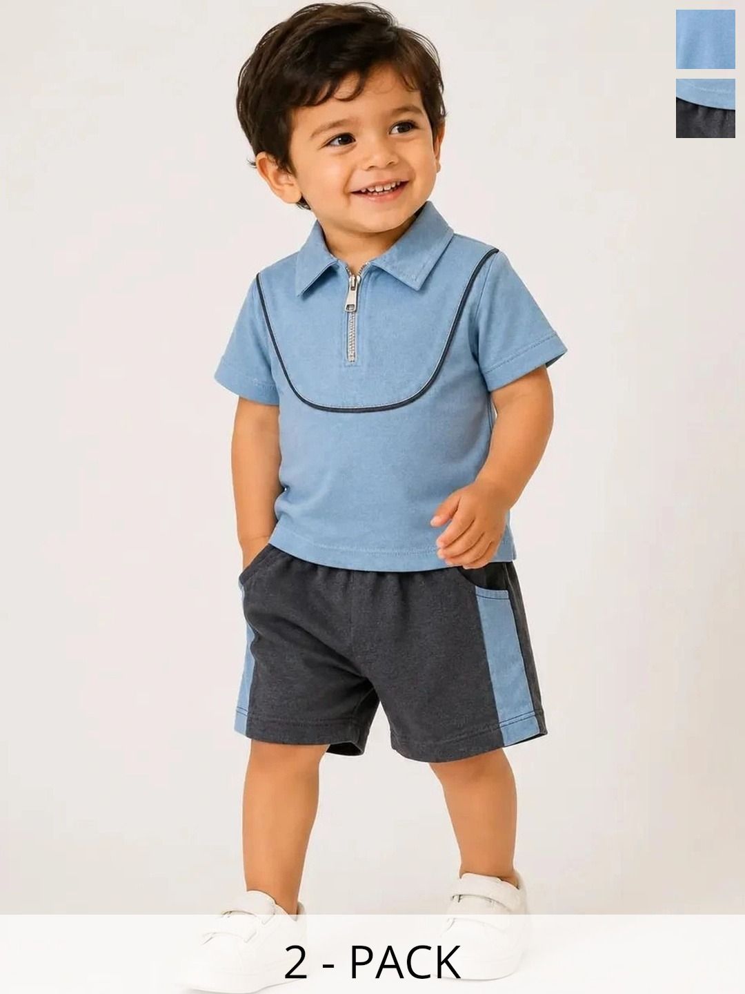 Bloomup Boys T-shirt with Shorts-image-49