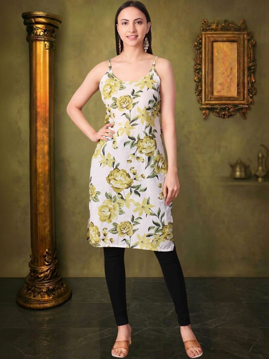 House of Sakhhi Floral Print Cotton Blend Top-picture-34