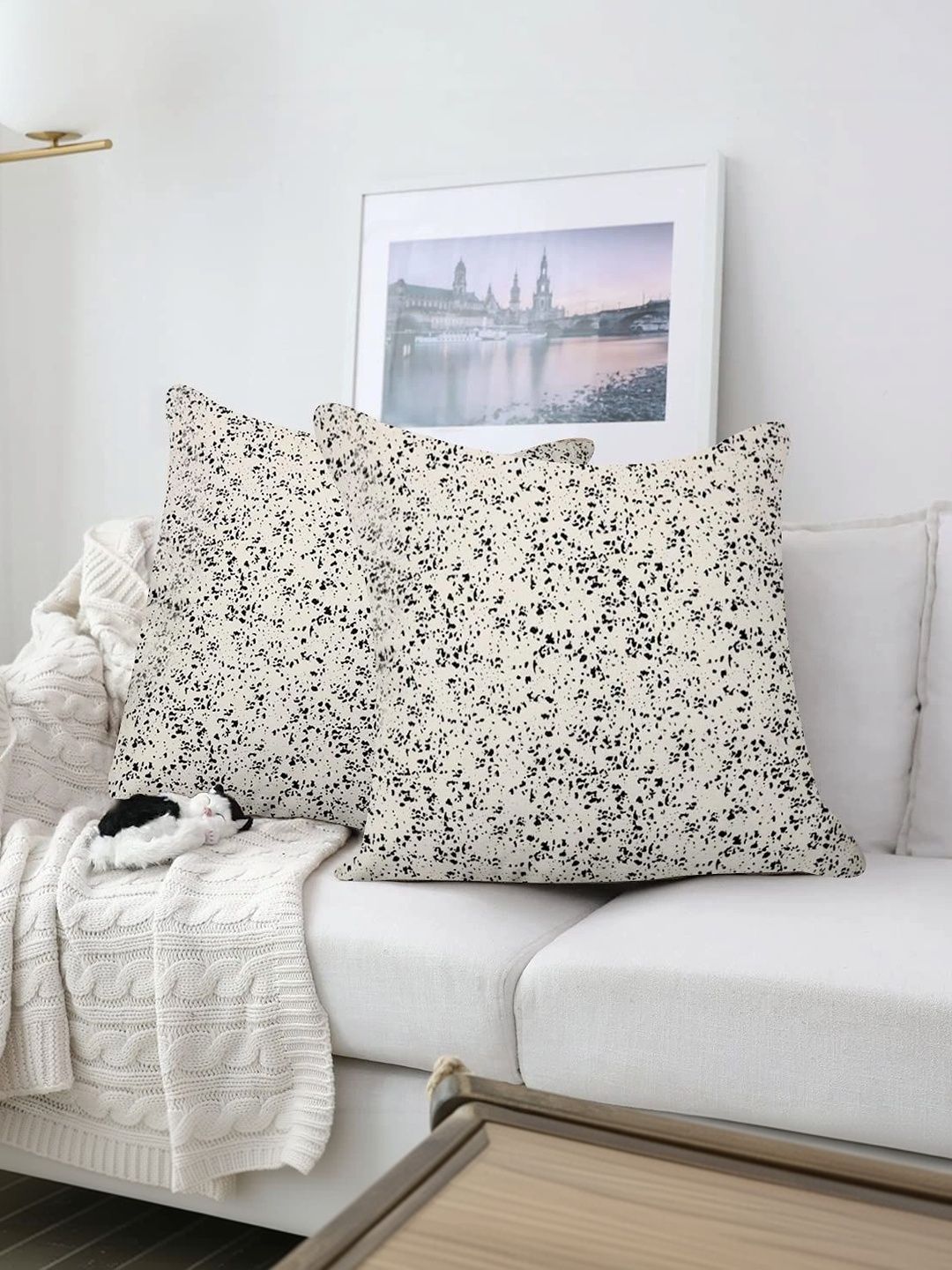 SAJAVAT White & Black Cushion Covers-image-20