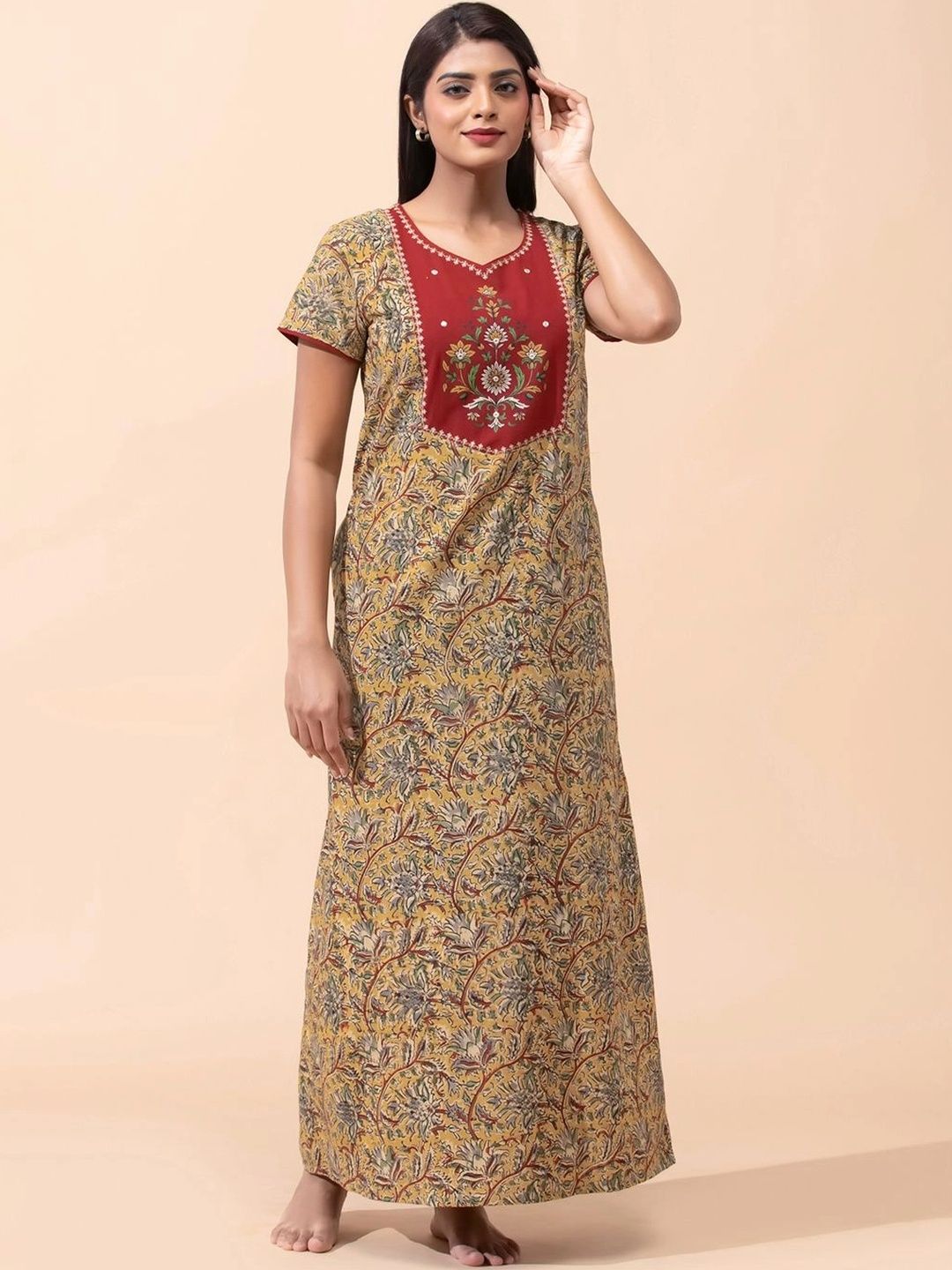 Maybell Printed Maxi Nightdress-picture-18