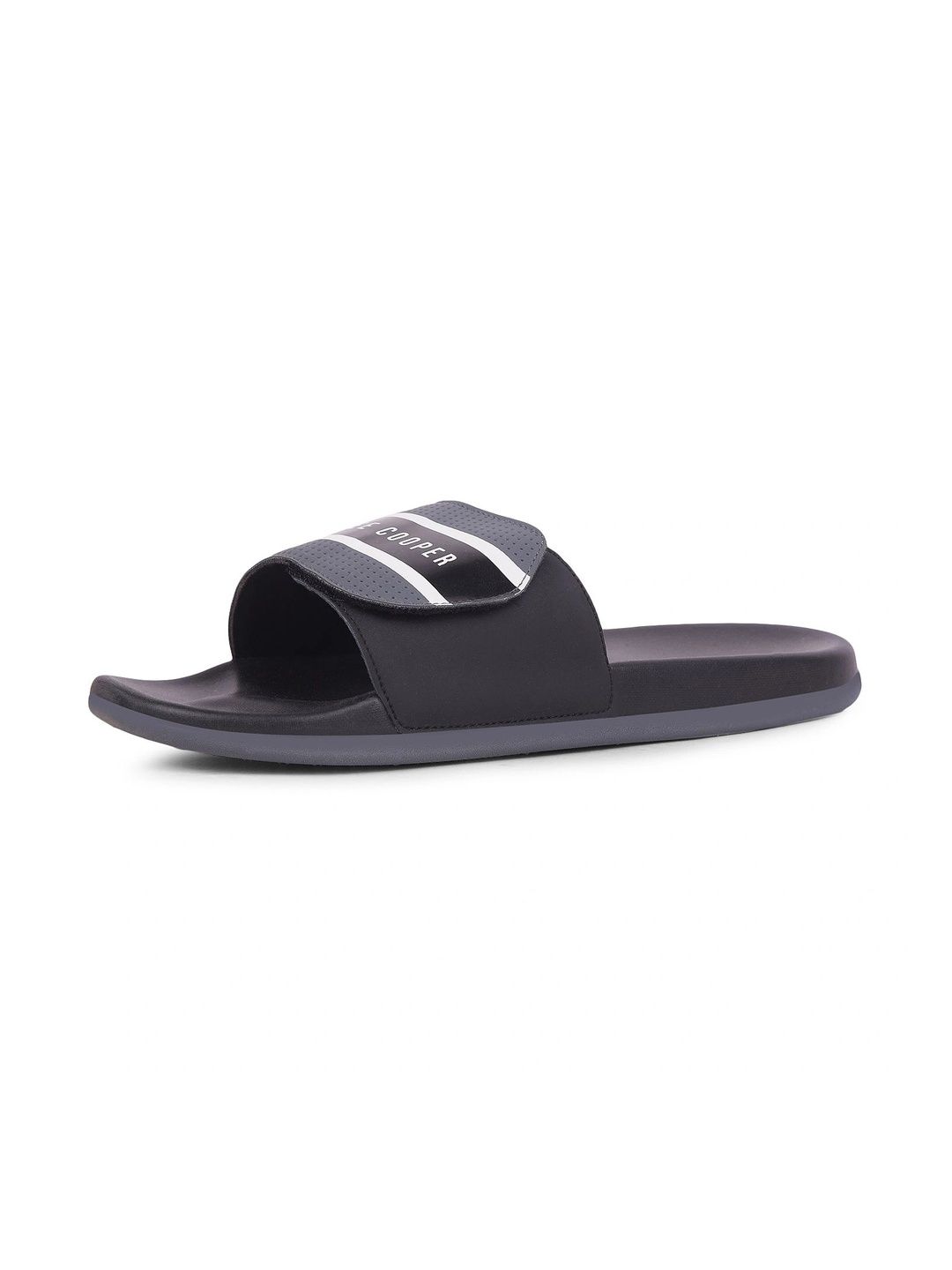Lee Cooper Men Striped Rubber Sliders-picture-12