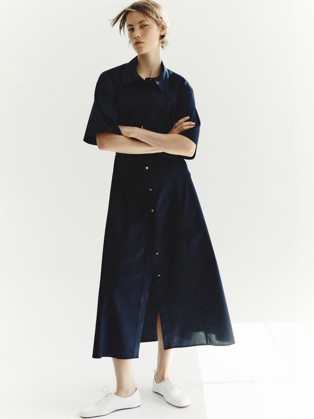 H&M A-Line Midi Dress-picture-49