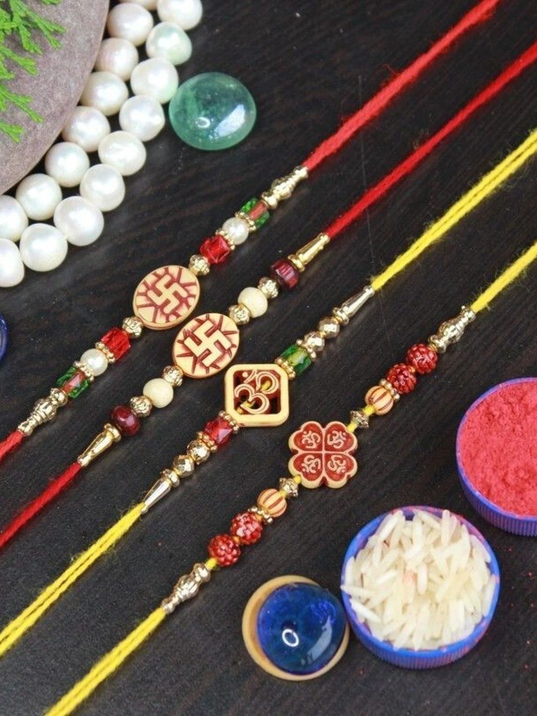 Sangria Thread Rakhi-picture-39
