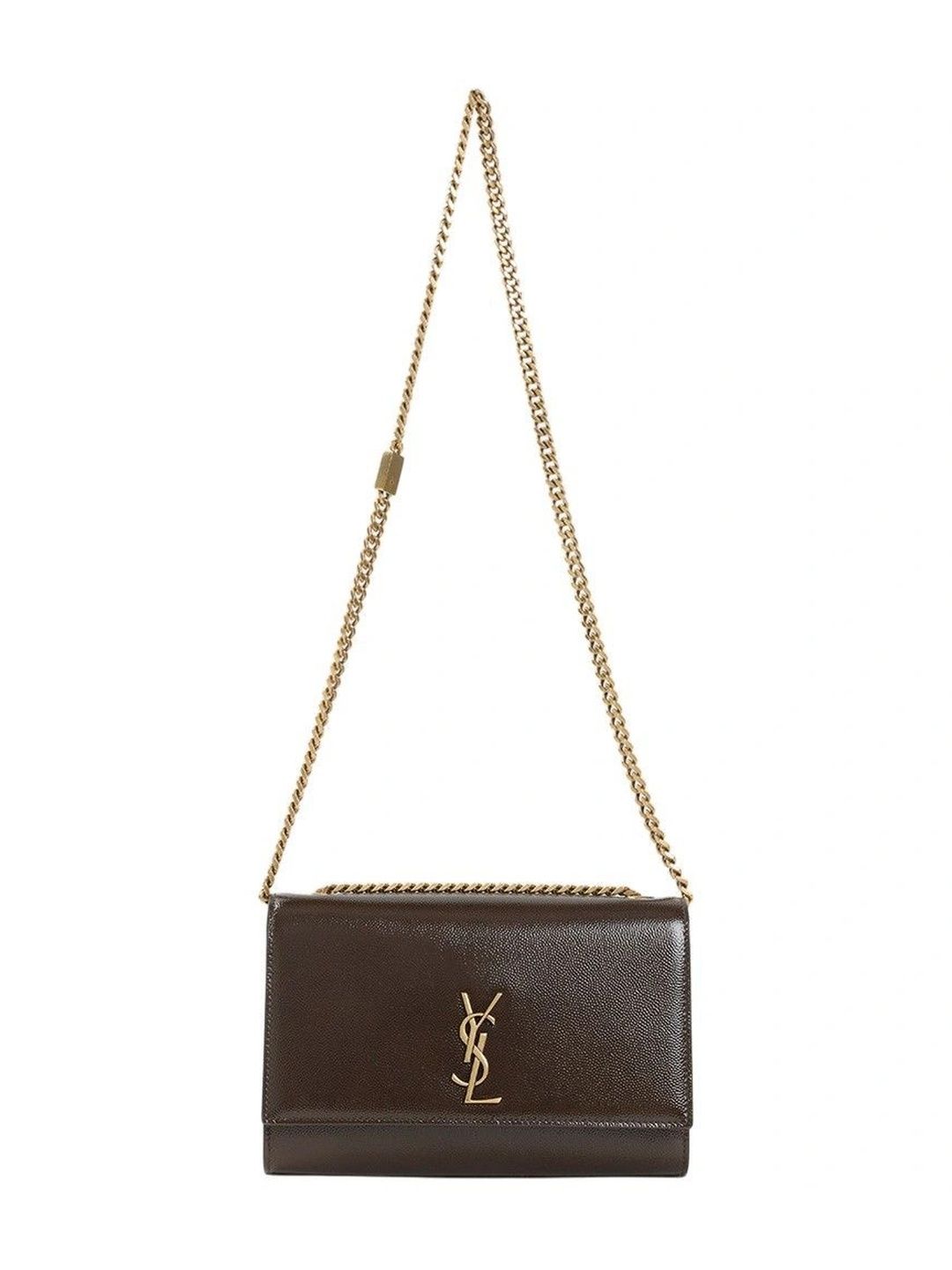 Saint Laurent Textured Leather Shoulder Bag-picture-12