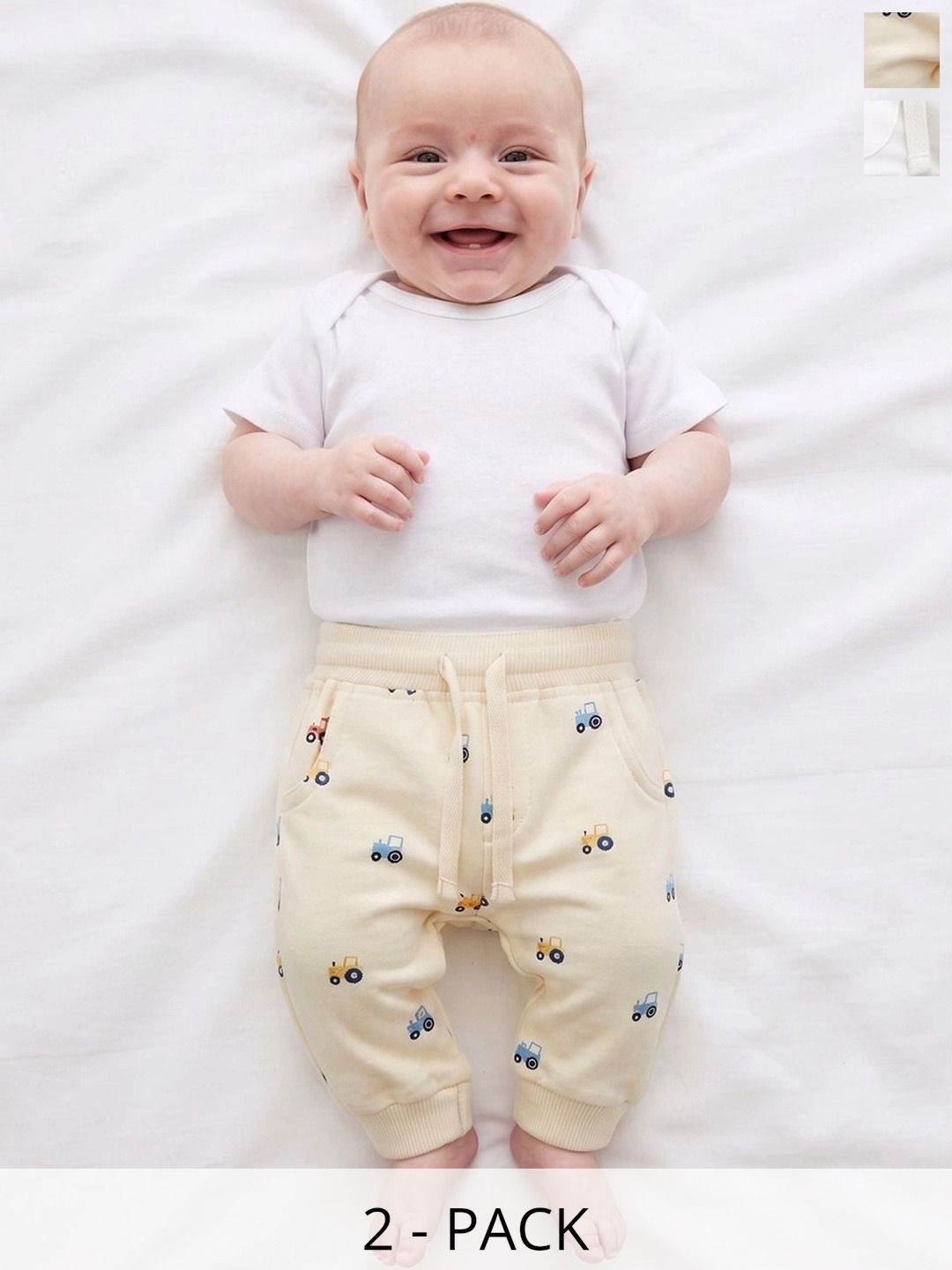 Juniors by Babyshop Boys Pack of 2 Regular Fit Graphic Print Joggers-image-34