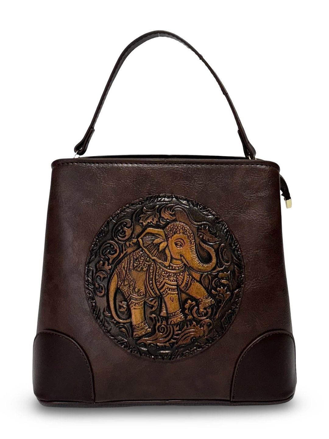 GLOSSY Textured PU Shoulder Bag-picture-43