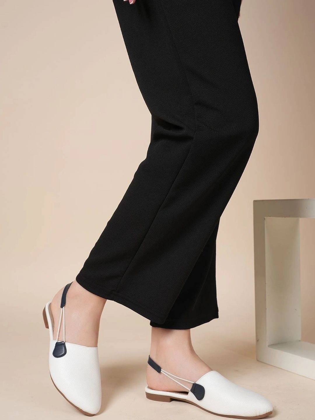 BELVE PARIS Textured Comfort Mules-picture-51