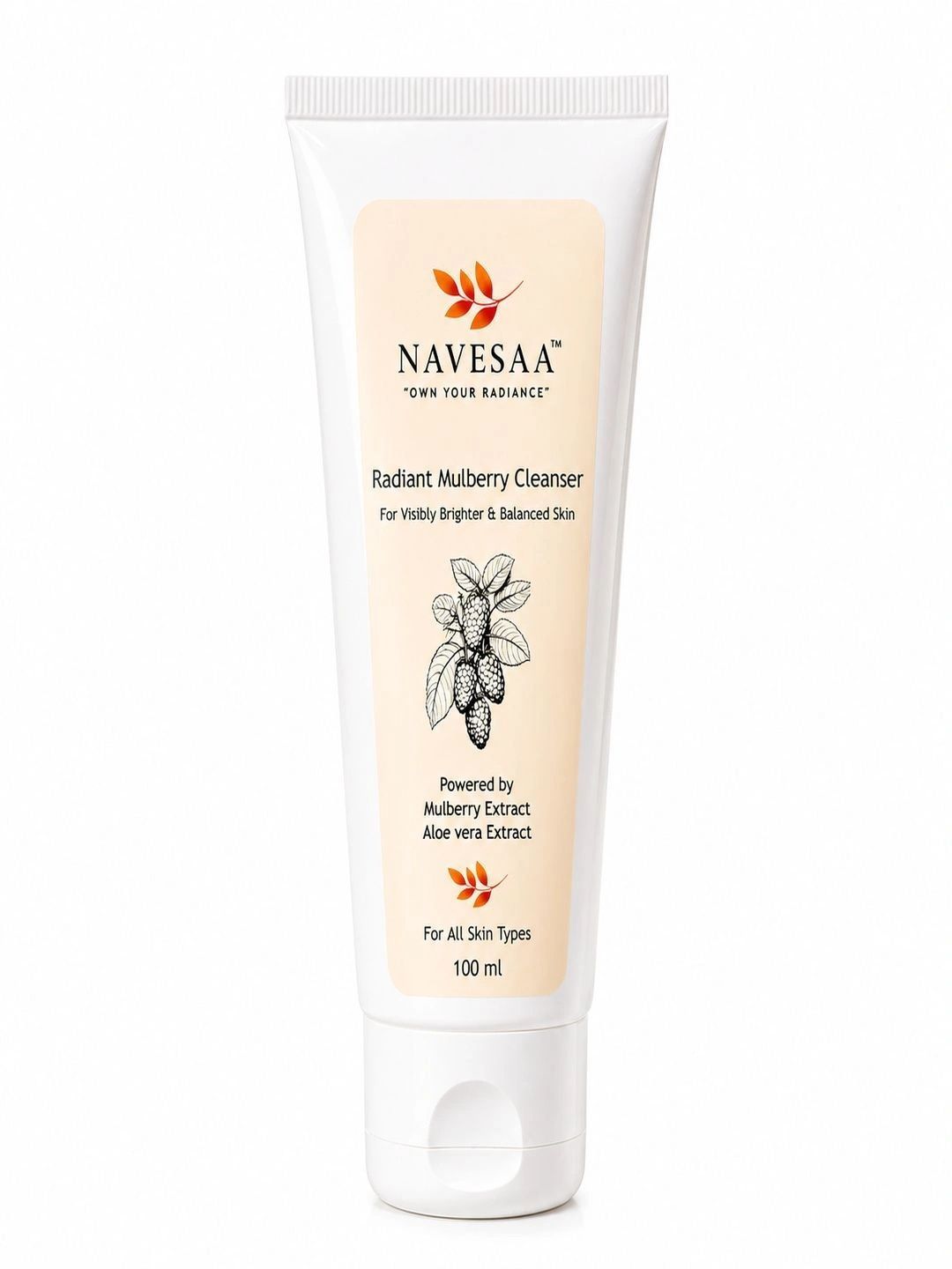 Navesaa Radiant Mulberry Face Wash - 100 ml-picture-37