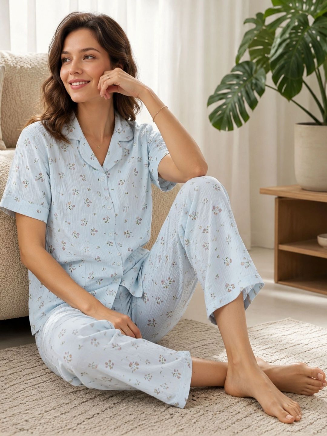 Highgarden Women Printed Night suit-picture-0