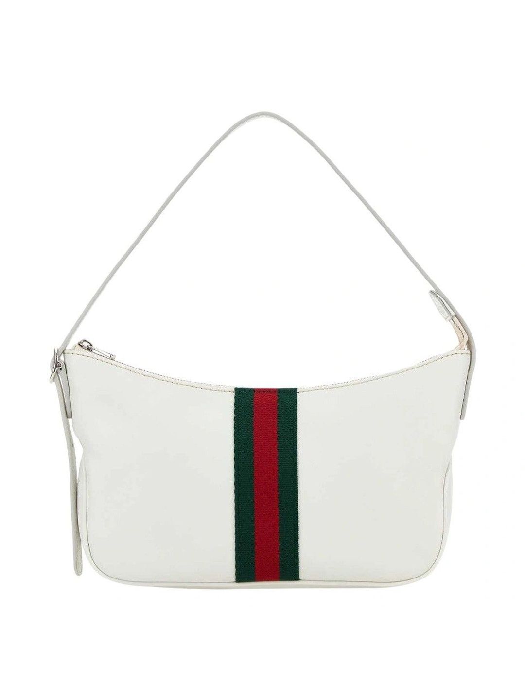 Gucci Striped Leather Shoulder Bag-image-21