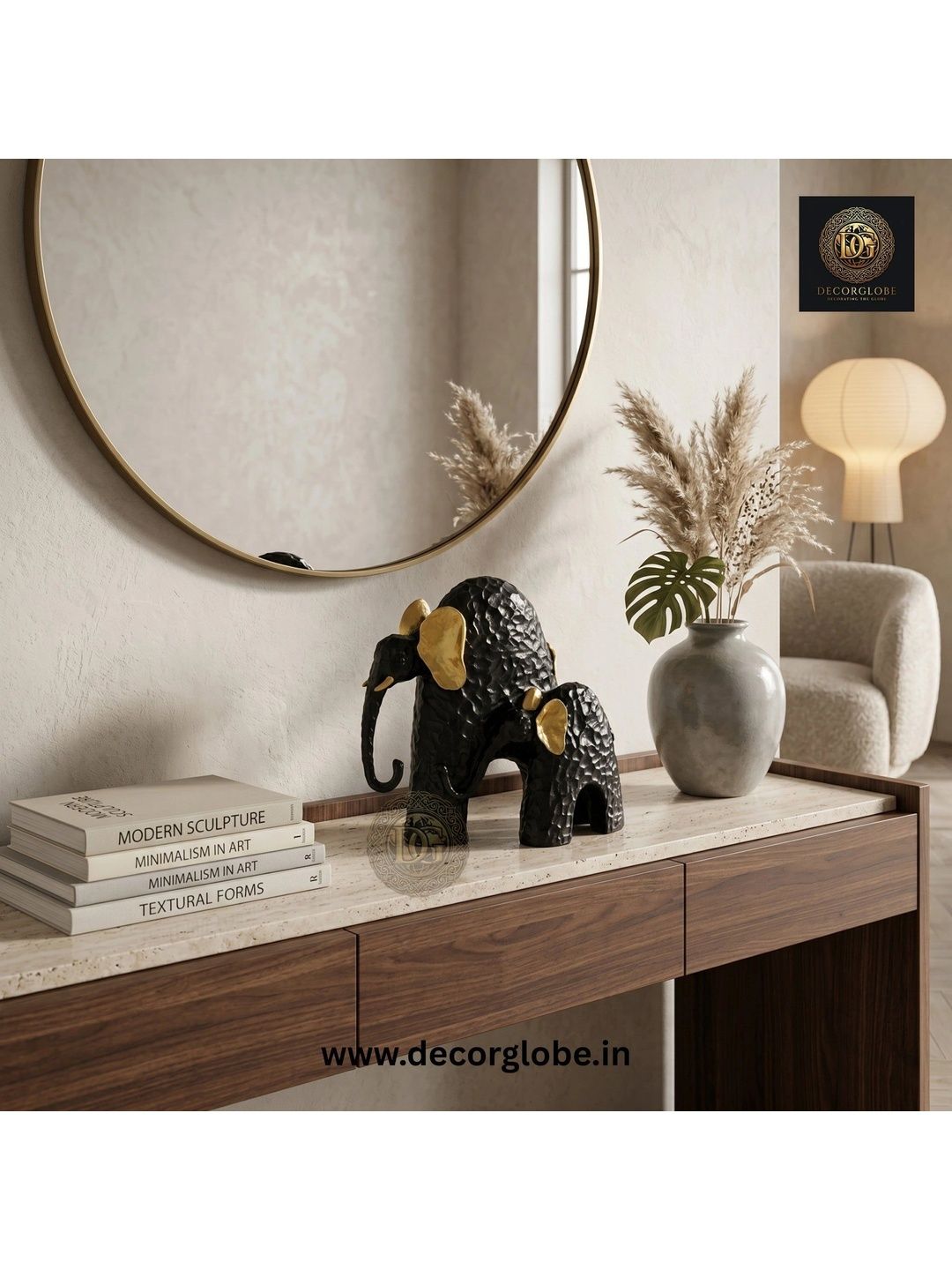 DecorGlobe Blue Figurine Showpiece-picture-11