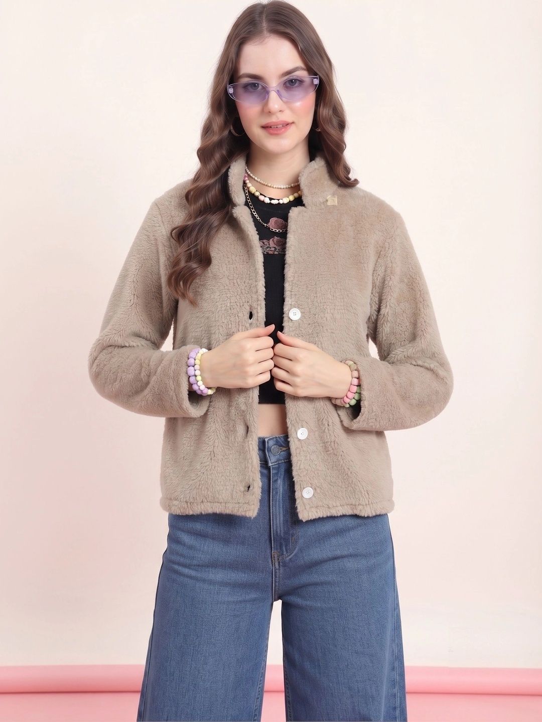 JAKANARY Women Lightweight Tailored Jacket-picture-54
