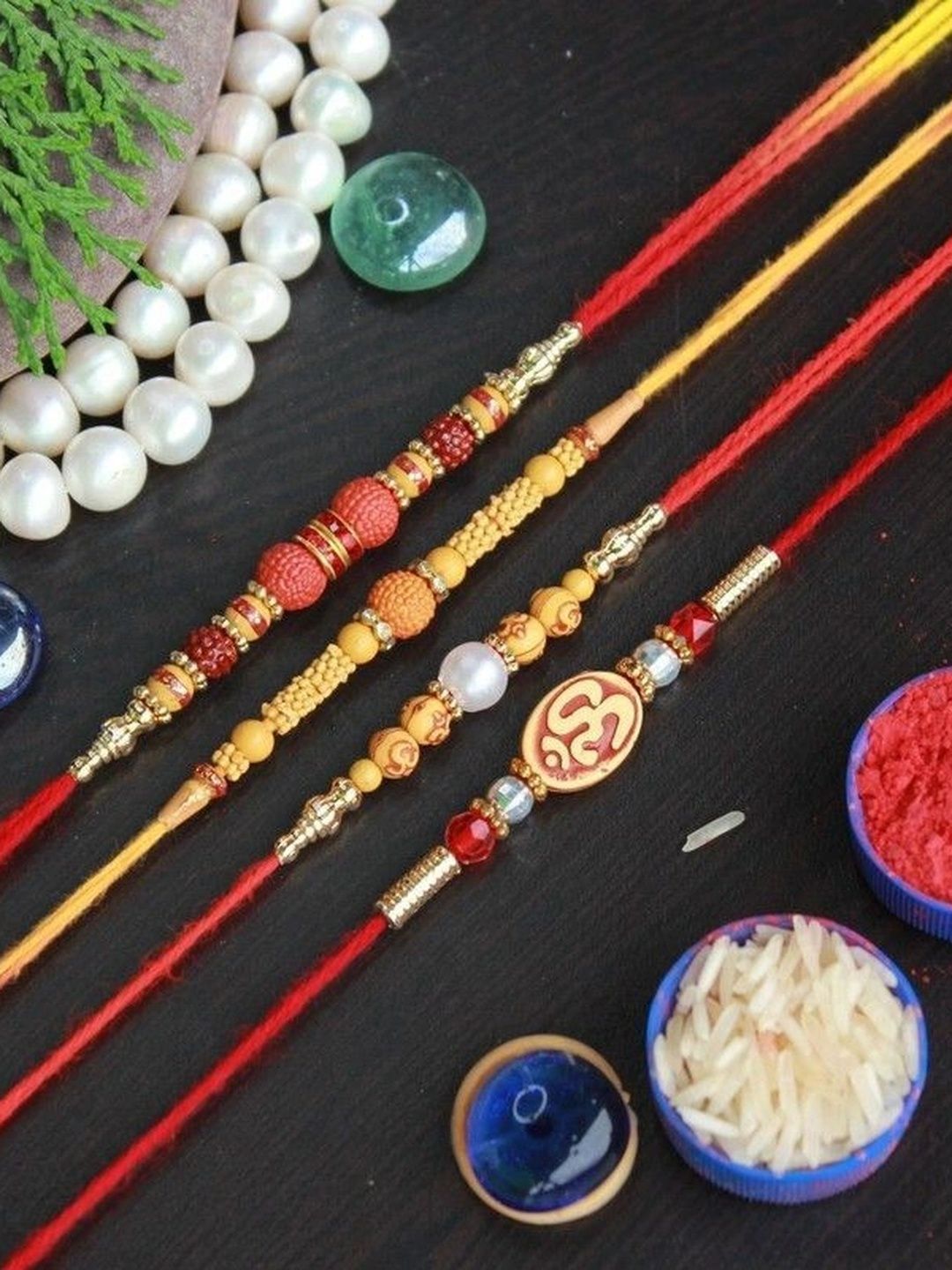 Sangria Thread Rakhi-picture-36