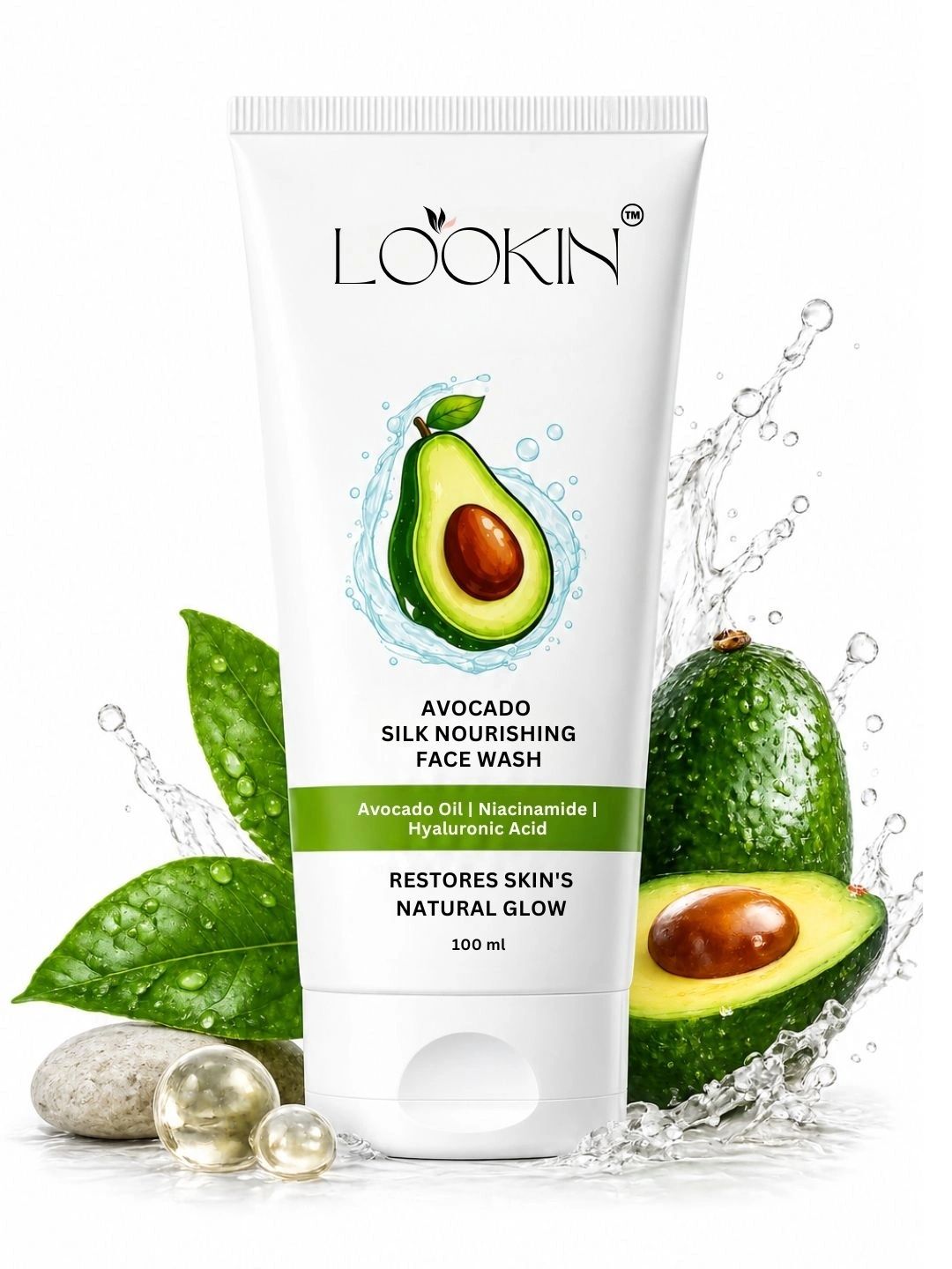 LOOKIN - TRUE BEAUTY Avocado Silk Nourishing Face Wash - 100 ml-image-26
