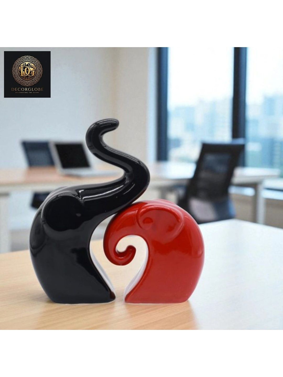 DecorGlobe Multicoloured Figurine Showpiece-picture-31