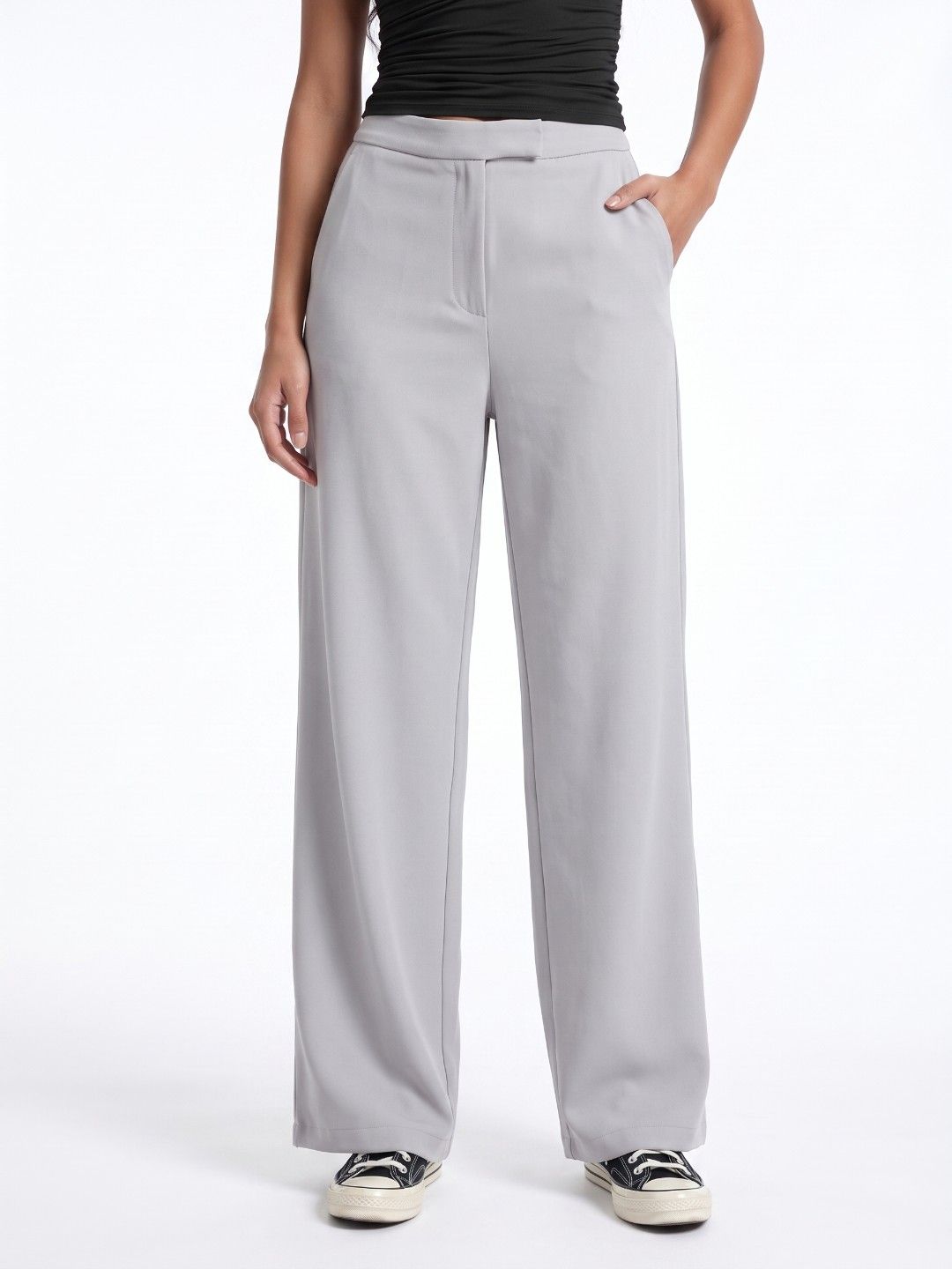 glitchez Women Bootcut Fit Trousers-picture-35