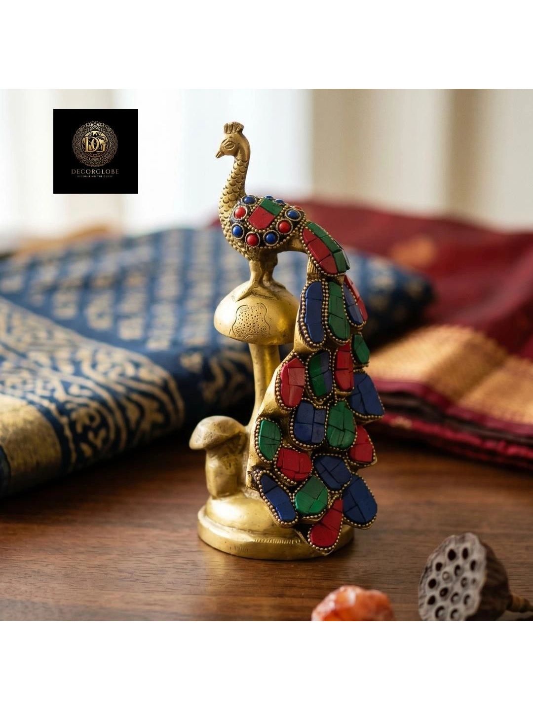 DecorGlobe Multicoloured Figurine Showpiece-picture-45