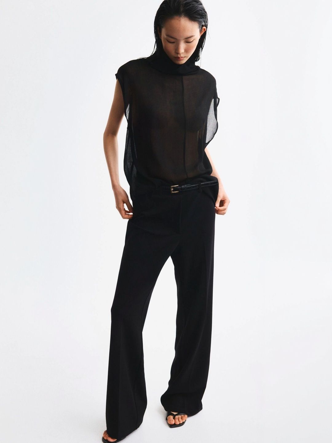 H&M Women Easy Wash Trousers-picture-58