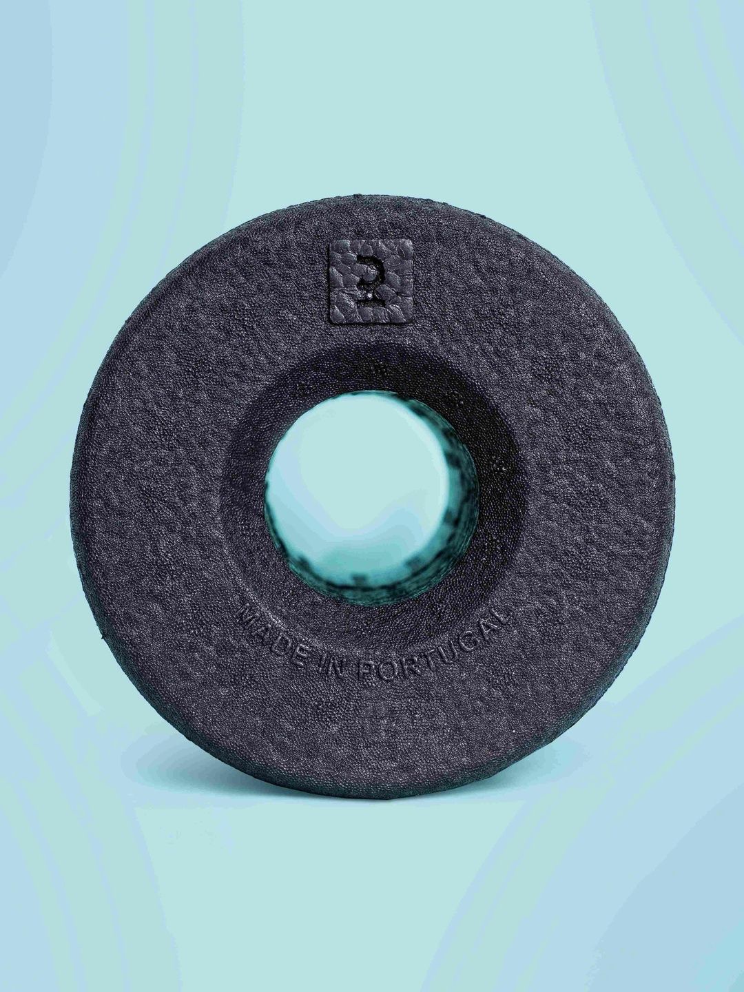 Decathlon Unisex Black Smooth Massage Roller-image-3