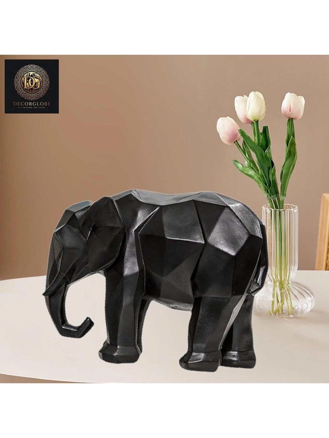 DecorGlobe Red Figurine Showpiece-picture-29
