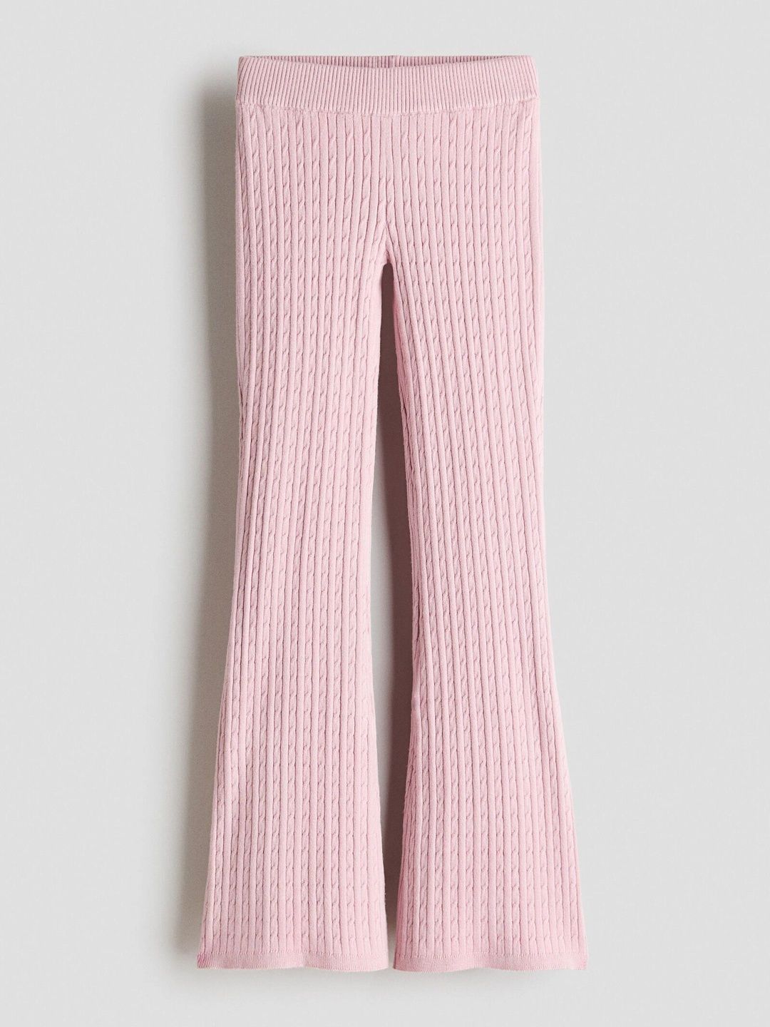 H&M Flared Cable-Knit Leggings-image-19