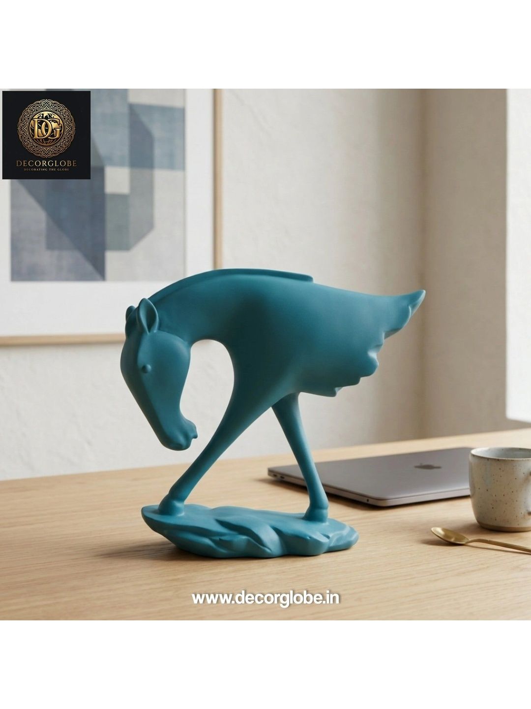 DecorGlobe Blue Figurine Showpiece-picture-19