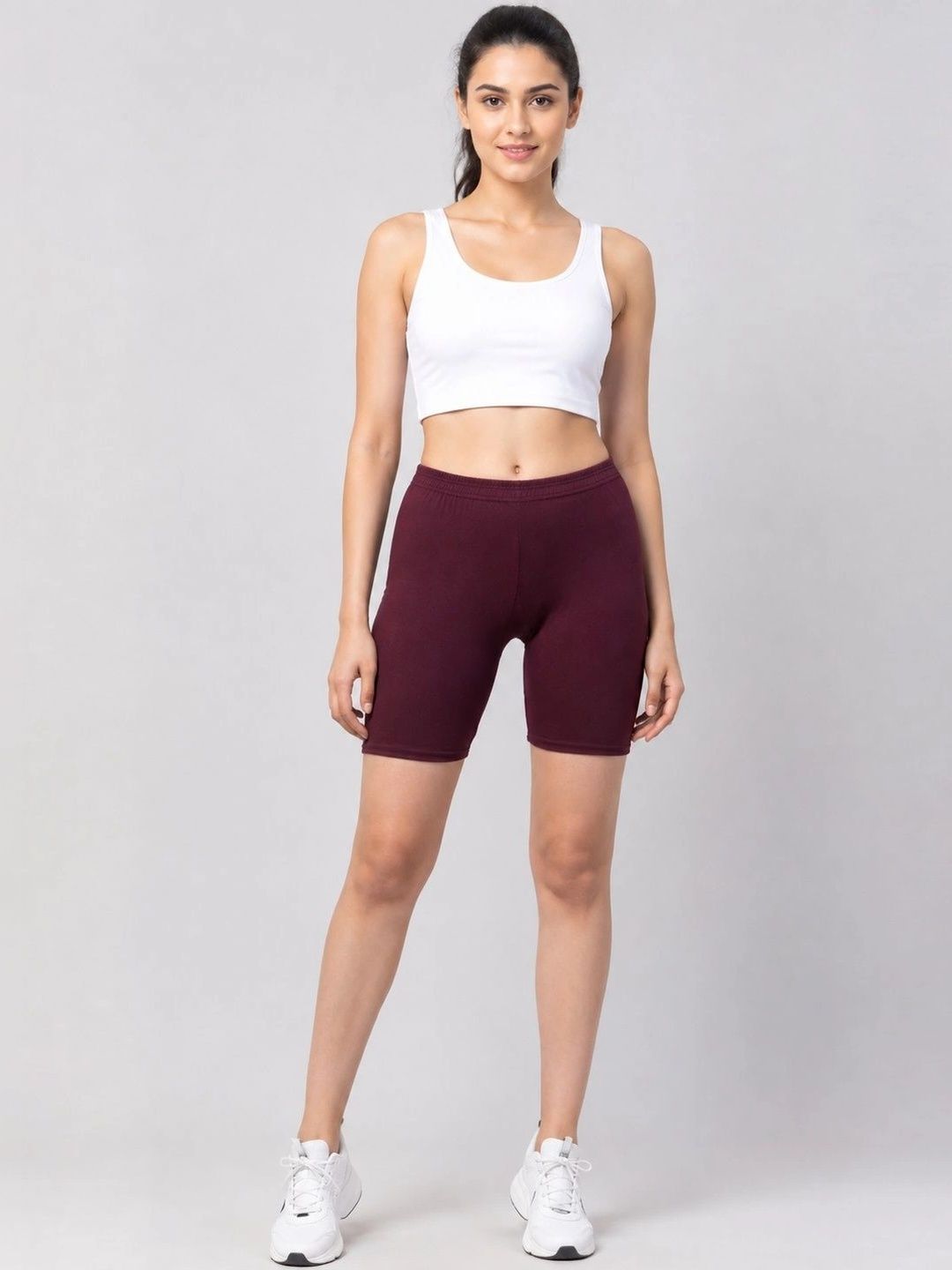 Fashioneda Women Slim Fit Training or Gym Shorts-picture-46