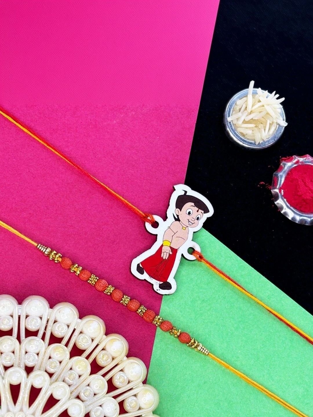 Sangria Thread Rakhi-picture-42