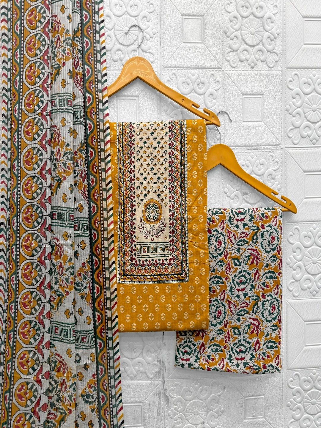 Mitera Printed Pure Cotton Unstitched Dress Material-picture-28