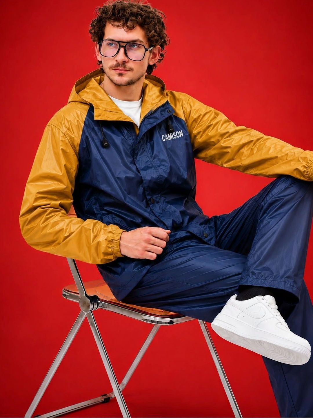 CAMISON Hooded Breathable Waterproof Rain Jacket-picture-27