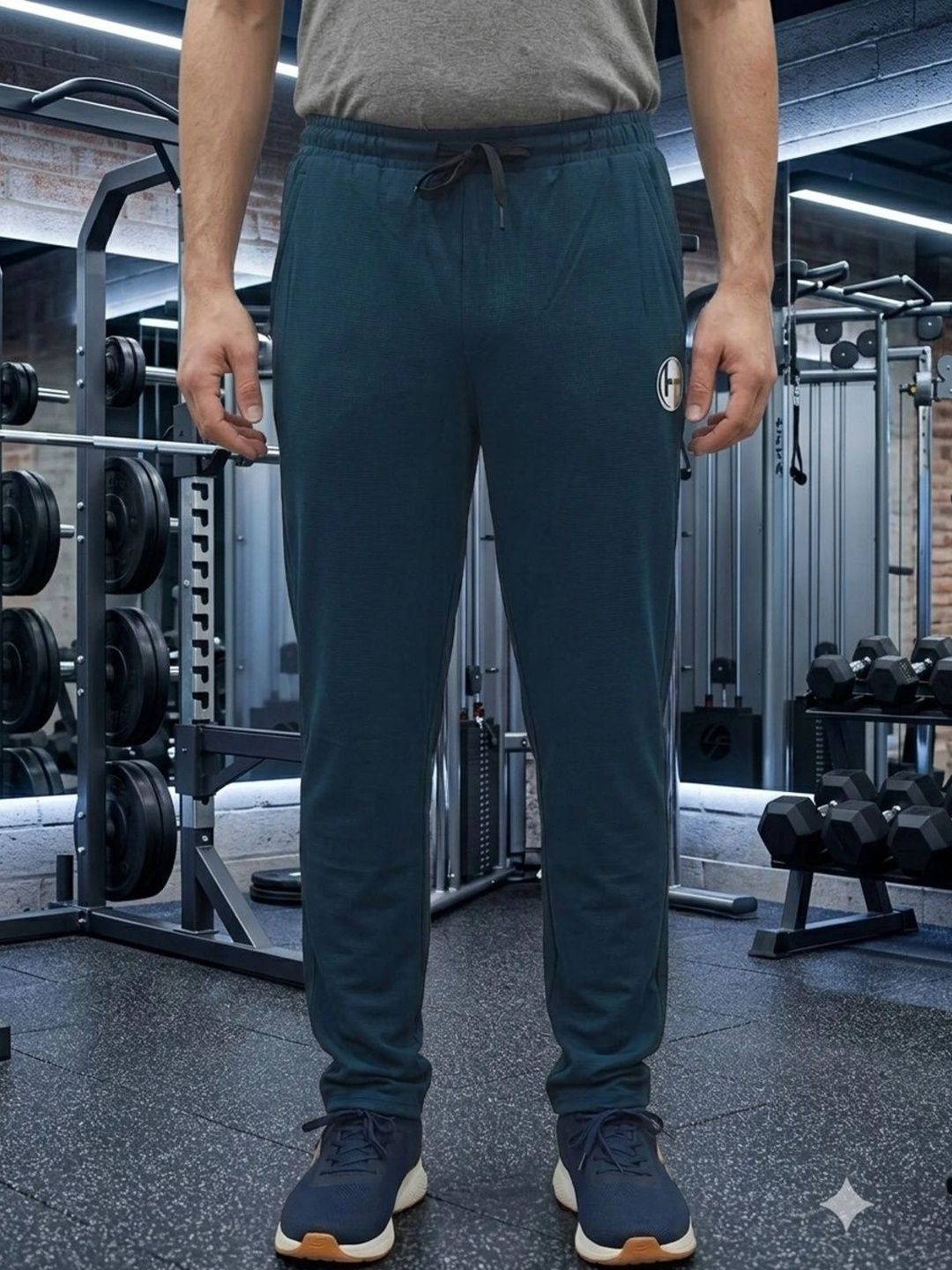 Bite and Style Men Slim Fit Brand Logo Training Joggers-picture-46