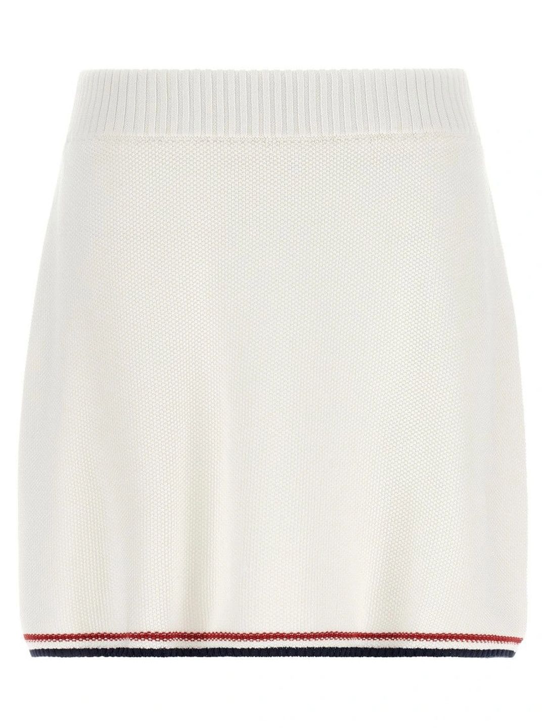Brunello Cucinelli Women Cotton Mini Straight Skirt-picture-54