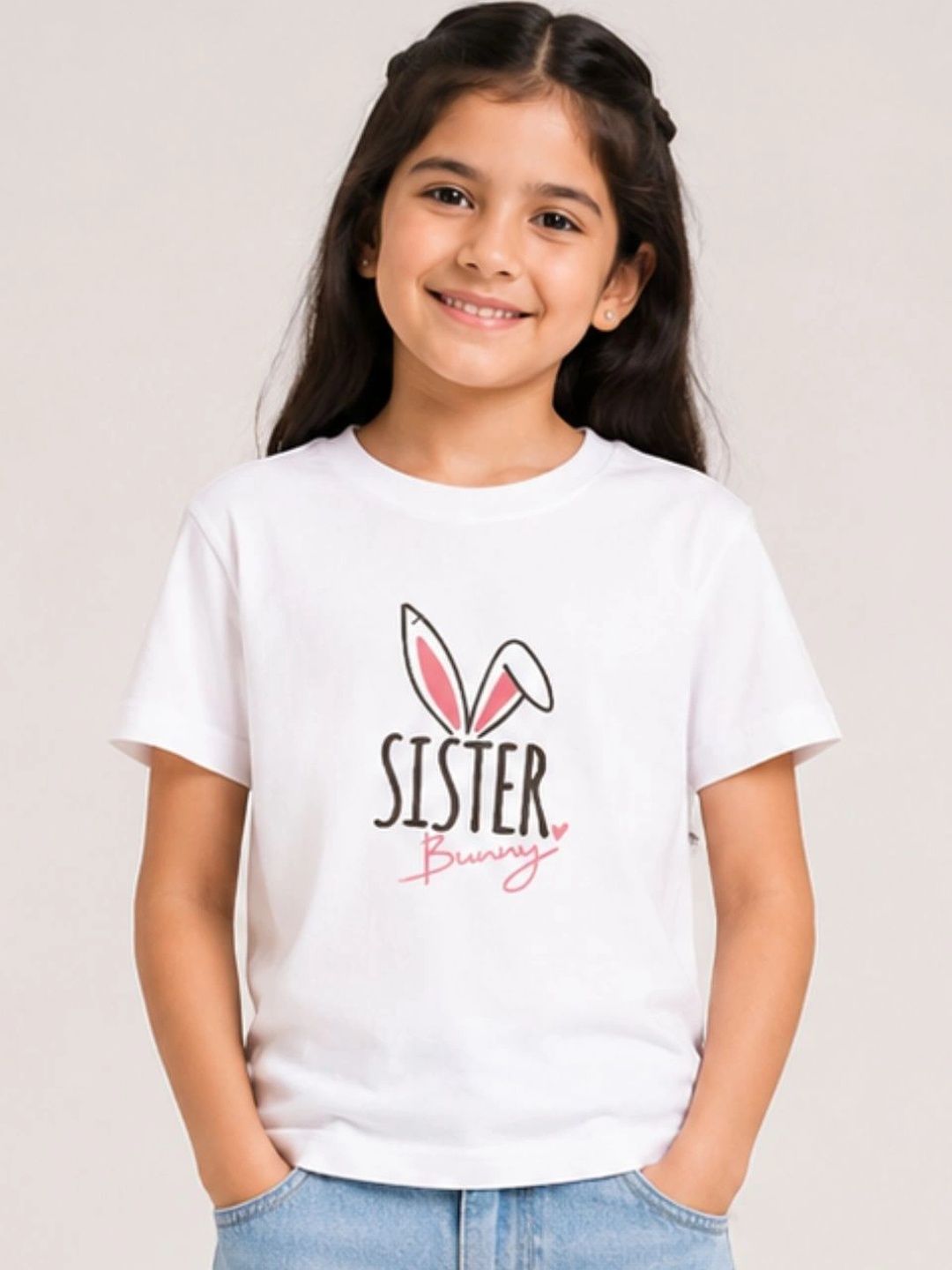 YAK YAK Girls Typography Printed Organic Cotton T-shirt-picture-34
