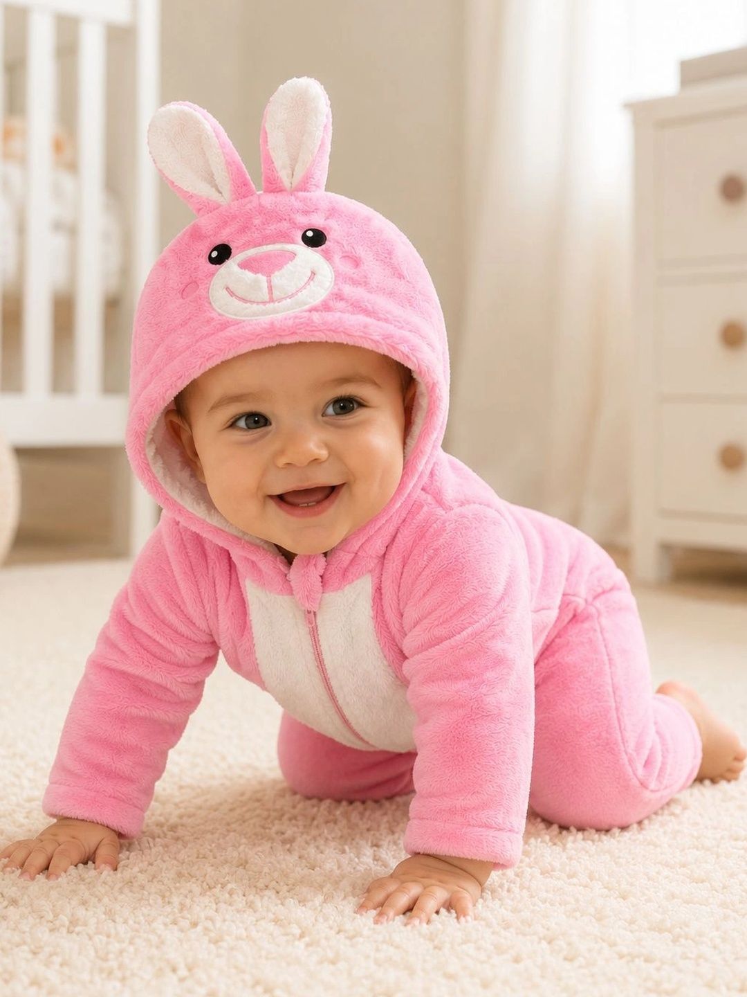 BAESD Infants Animal Printed Hooded Rompers-image-16