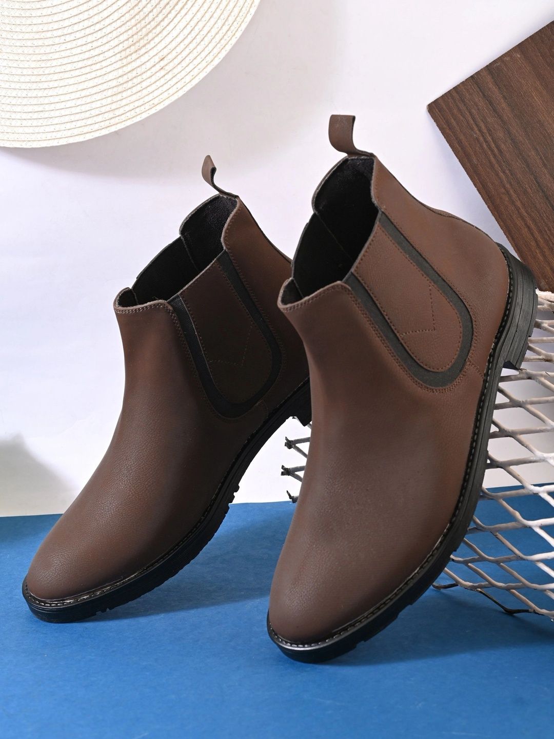 Killer Men Round Toe Chelsea Boots-image-32