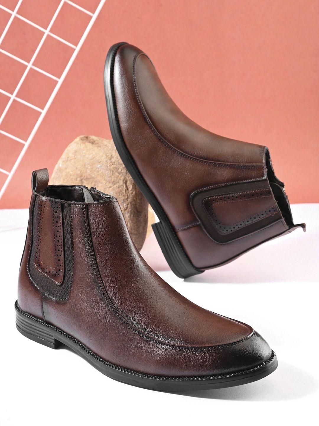 Killer Men Pointed Toe Chelsea Boots-picture-16