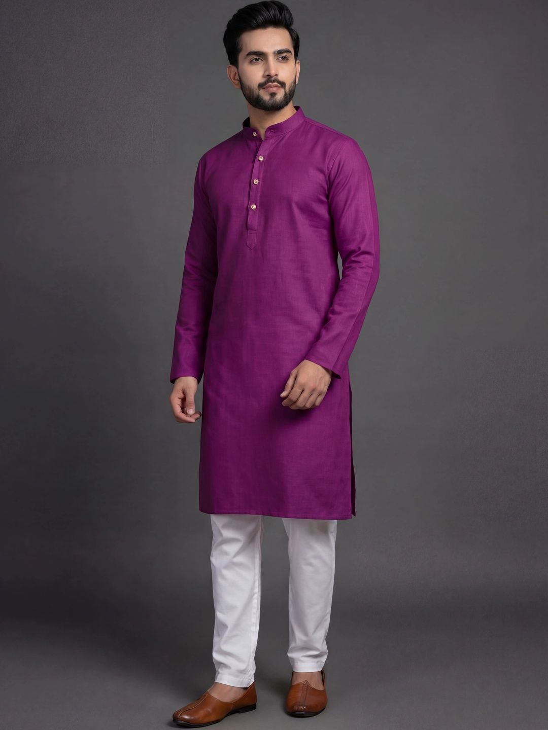 Tibra Collection Men Regular Kurta with Pyjamas-picture-38