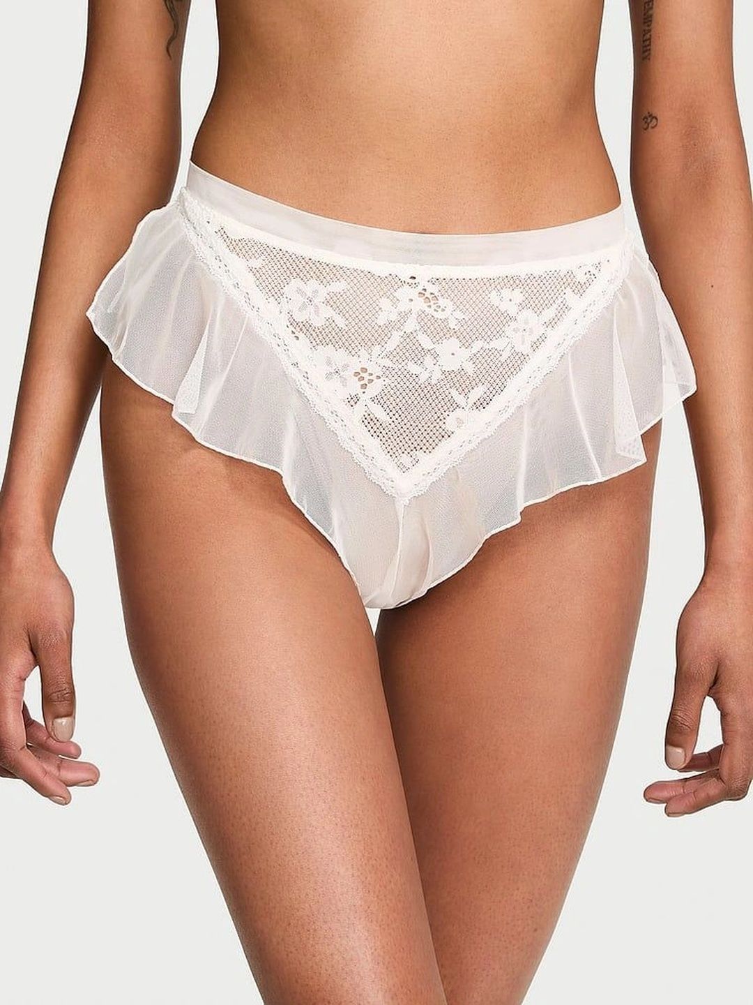 Victoria's Secret Women Self Design Boy Shorts-picture-26