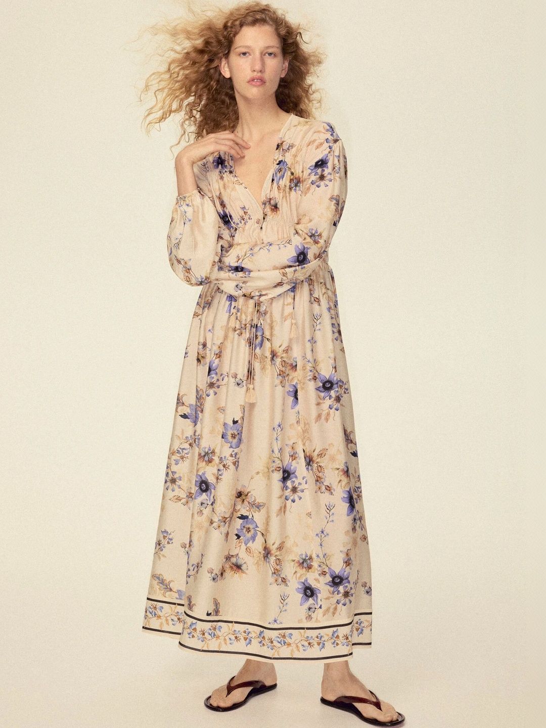 H&M Floral Print Maxi Dress-picture-40