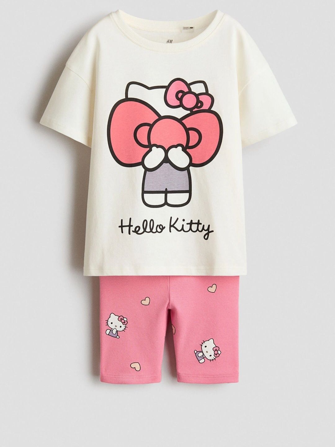 H&M Girls Printed Hello Kitty Shorts-picture-49