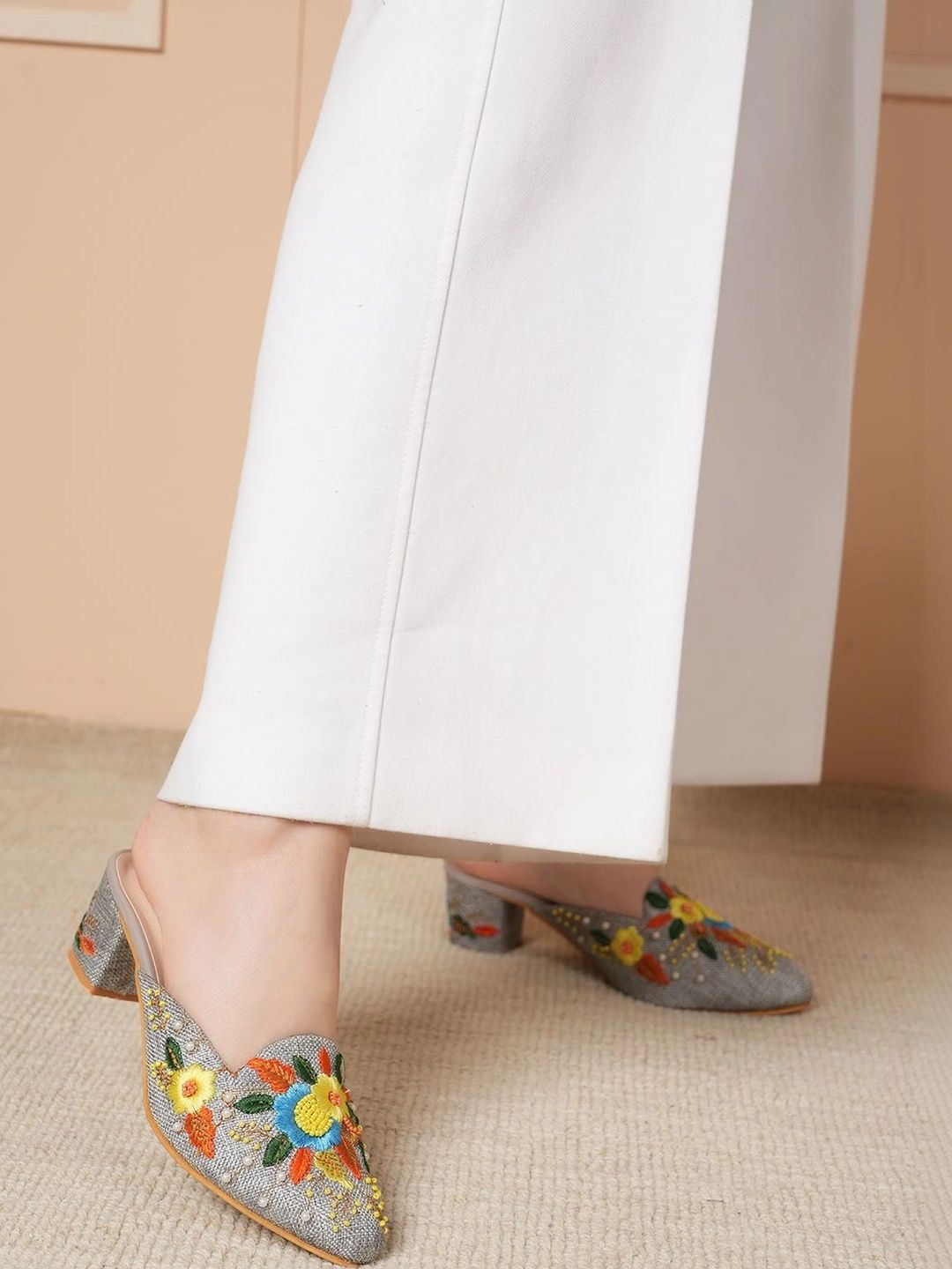 BELVE PARIS Block Mules-picture-40